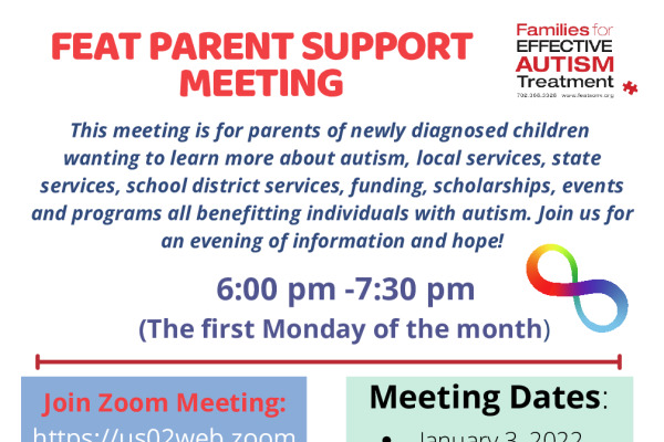 Parent Support - Newly Diagnosed